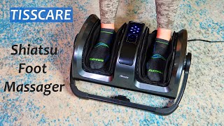 Tisscare🌞Shiatsu Foot Massager Air Compression Heat Foot Relief👈