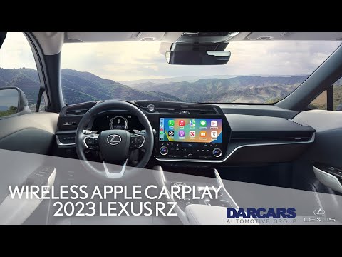 How to Setup Wireless Apple Carplay | All-New 2023 Lexus RZ