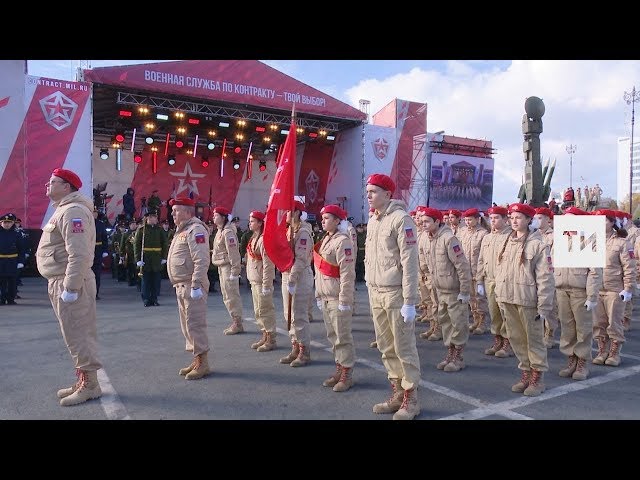 Акция "Военная служба по контракту в Вооруженных Силах Российской Федерации - Твой выбор!"