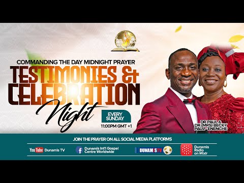 COMMANDING THE DAY MIDNIGHT PRAYER || TESTIMONIES AND CELEBRATION NIGHT || 25-01-2026