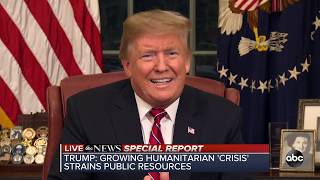 President Trump addresses government shutdown and Democratic Response