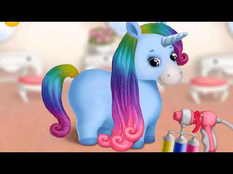 Pony Sisters Hair Salon 2 - Fun Games for Kids and Educational