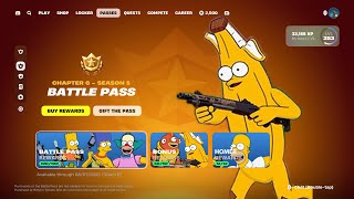 Fortnite The Simpsons Battle Pass