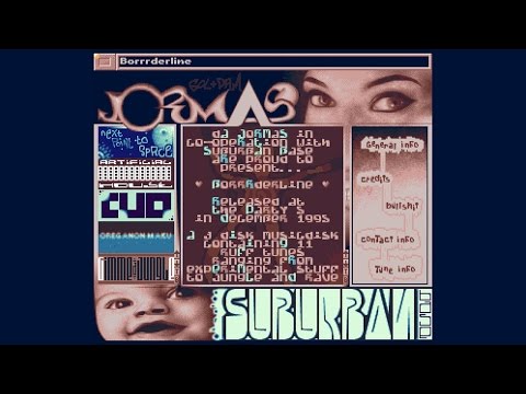 Da Jormas & Suburban Base - Borrrderline  -= Amiga 50fps =-