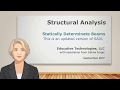SA01U Statically Determinate Beams