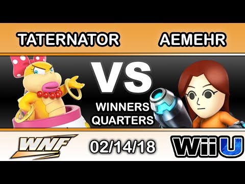 WNF 1.2 - R5 Kh | Taternator (Wendy) Vs. Kh | AEMehr (Mii Gunner) Winners Quarters - Smash 4