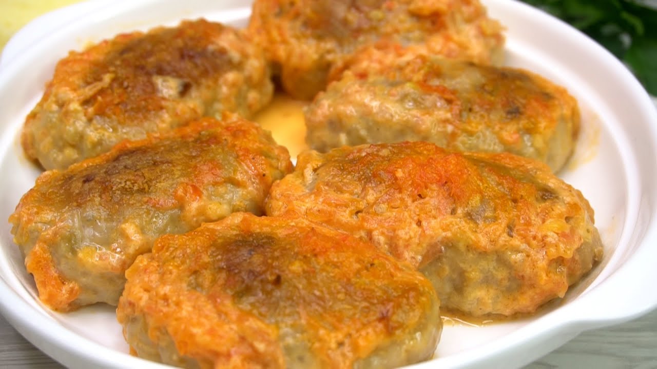 Даже у плиты стоять не нужно, Нереально сочные КОТЛЕТЫ! Все дело в том, что я добавляю в фарш.