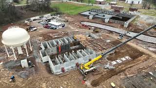 Unique Aerial View® -  Monthly Knoxville construction site update.