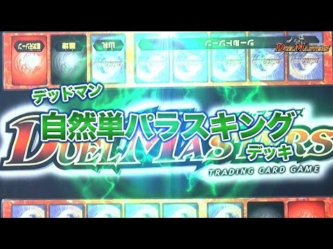 【デュエル・マスターズ】　水火自然パラスキング VS 火単キャプテン・ドラッケン【デュエマ】