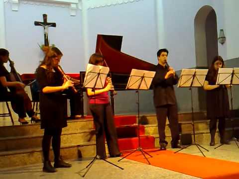 Schickhardt - Concerto II in D minor for recorders and continuo