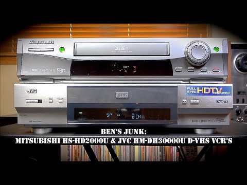Oddity Archive: Episode 220.1 – Ben’s Junk: JVC HM-DH30000U & Mitsubishi HD-HS2000U D-VHS VCR’s