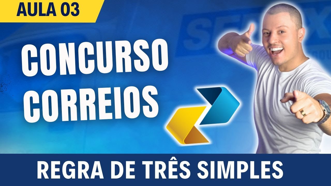 SIMPLE RULE OF THREE I SALES ATTENDANT I Correios Competition 2025