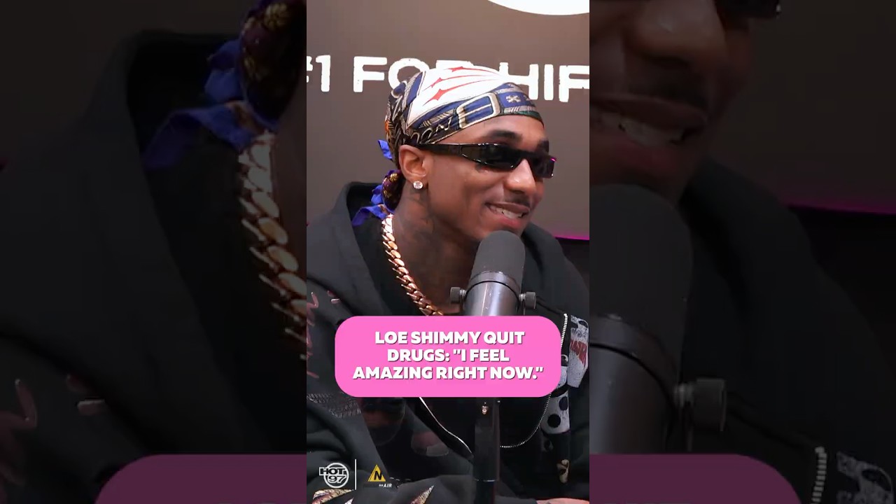 #loeshimmy quit drugs: “I feel amazing right now”