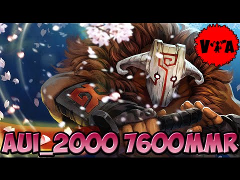 Dota 2 - Aui_2000 7600 MMR Plays Juggernaut vol #1 - Ranked Match