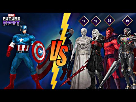 [WORLD BOSS] T3 Captain America lvl 80  🆚 All wbl  by Obelisk #marvel_future_fight
