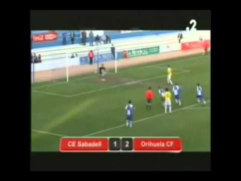 Gol de Rubén "Rayo" al Sabadell