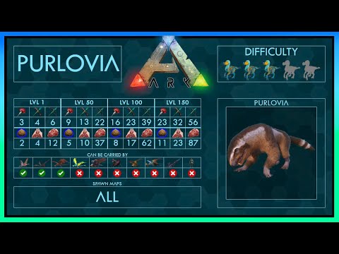 Purlovia easy Tame + Abilities | Full Guide + Trap | Ark
