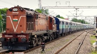 preview picture of video 'Bhagalpur - Ajmer Express skips Khurai Railway Station'