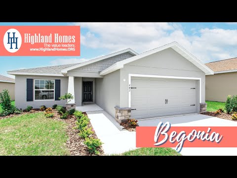 Begonia Home Plan Video