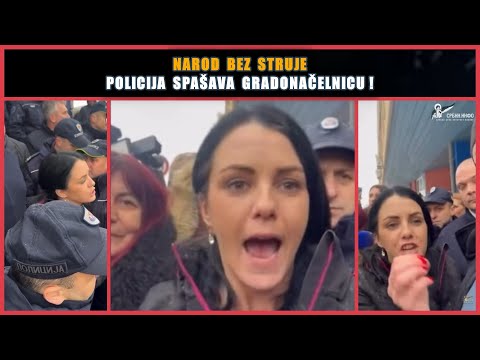 Haos u Loznici! Narod nema struju šest dana - krenuli na gradonačelnicu i vređaju Vučića! Policija..