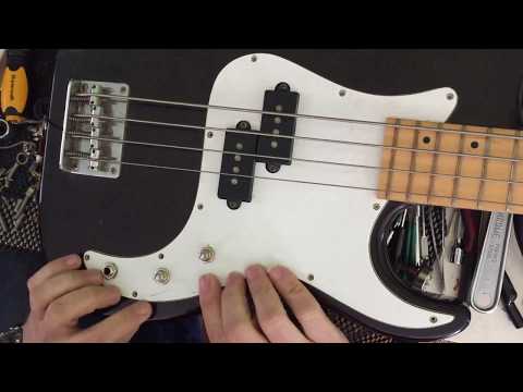 P-Bass replace your tone and volume pot and output jack