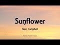 Glen Campbell - Sunflower (Lyrics)