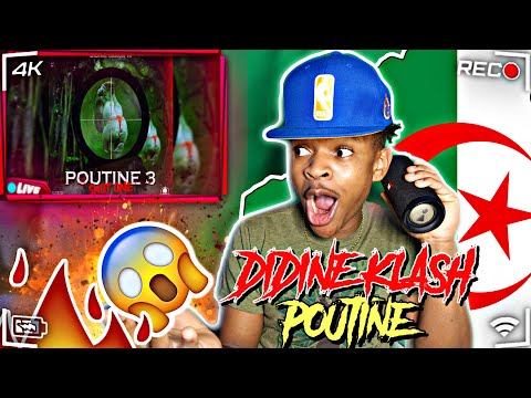 🇺🇸🇩🇿FIRST TIME HEARING Didine KLASH - POUTINE #3 Diss track | REACTION😱🔥
