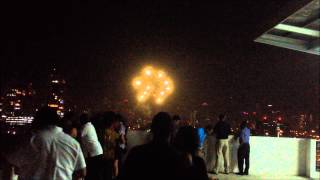 preview picture of video 'New Year Fireworks in Panama 2015'