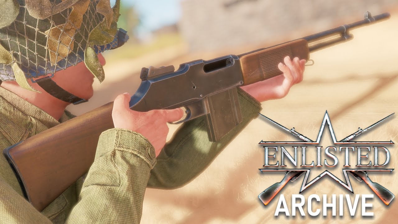 Enlisted Showcase - Browning Automatic Rifle M1918