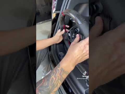 Tesla Steering Wheel Replacement / Carbon Fiber