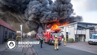 Animatie Brand bij Chemie-Pack te Moerdijk, 5 januari 2011