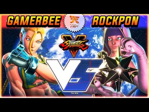 SFV/SF5 ✪ GAMERBEE VS ROCKPON | RANKED MATCH - STREET FIGHTER V