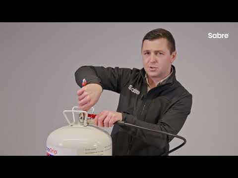 SabreGrip Contact Adhesive Canister System - Setup Guide