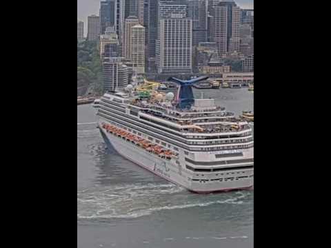 Thumbnail for MV Carnival splendor leaving Sydney #cruiseship #carnivalcruise #travel #sydney