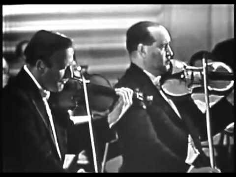 Oistrakh, Menuhin - Bach - Concerto for Two Violins in D minor, BWV 1043