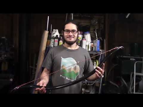 Making a Turkish Inspired PVC Bow Full Build - 105# Heavy Bow