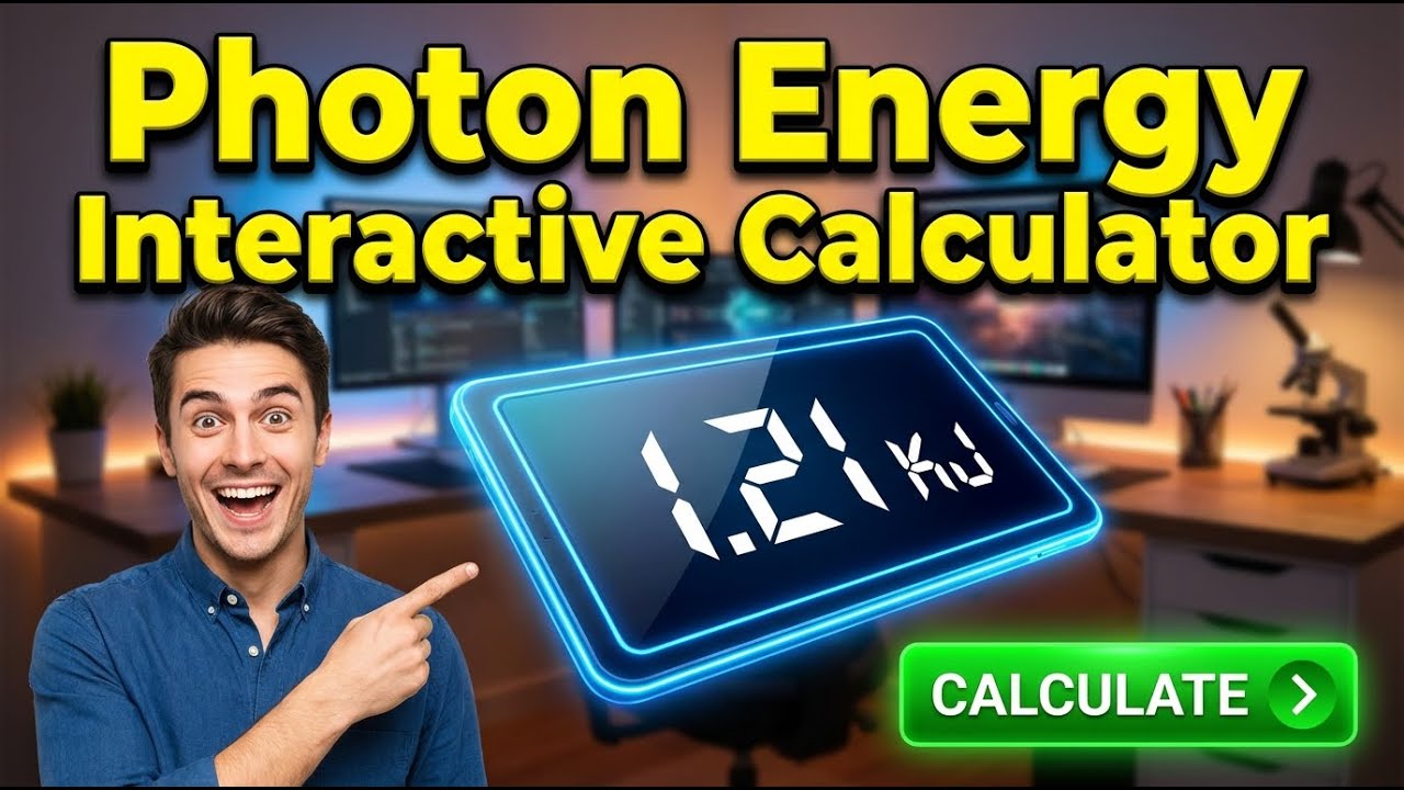Photon Energy Interactive Calculator