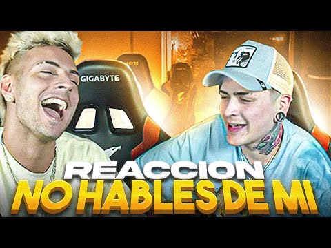 REACCIONANDO con @LITkillah  a  No Hables Mal De Mí - LIT killah