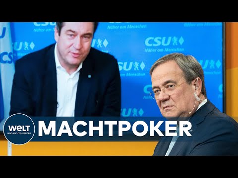 LASCHET ODER SÖDER: Union hält an Zeitplan zur Entscheidung über Kanzlerkandidatur fest