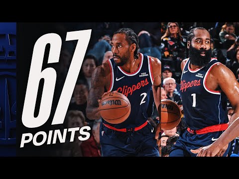 Kawhi & Harden Combine For 67 PTS Against The Hornets | January 12, 2026