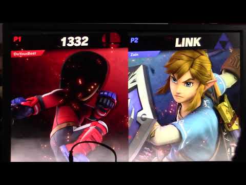 FireThePyro (Mii Brawler) vs. Zain (Link) - Losers Round 5 - Battle of BC 4