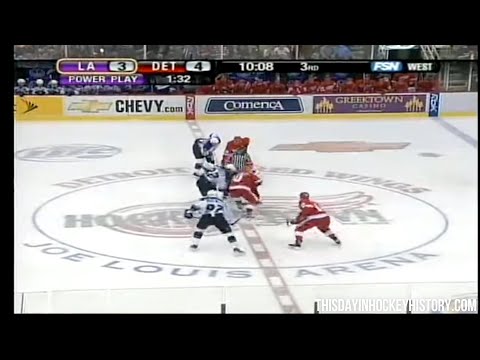Los Angeles Kings VS Detroit Red Wings-March 9, 2006