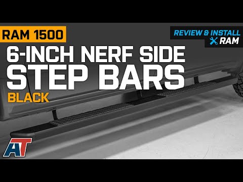 2019-2020 RAM 1500 6-Inch Nerf Side Step Bars; Black Review & Install