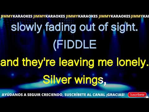 Waylon Jennings   Silver wings KARAOKE