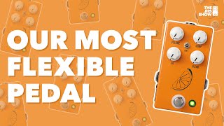 Video thumbnail for 1 Pedal = Compressor / EQ / Preamp / Distortion / Direct Box by JHS Pedals