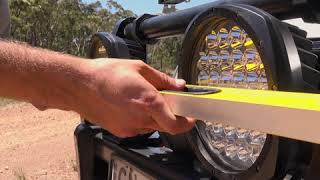 How to aim the Adventure Kings 9in Driving Lights