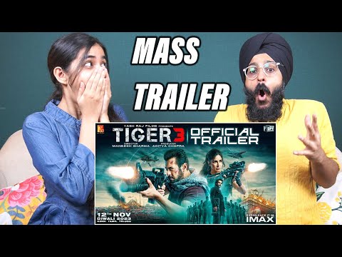 Tiger 3 Trailer Reaction| Salman Khan, Katrina Kaif, Emraan Hashmi | Maneesh Sharma