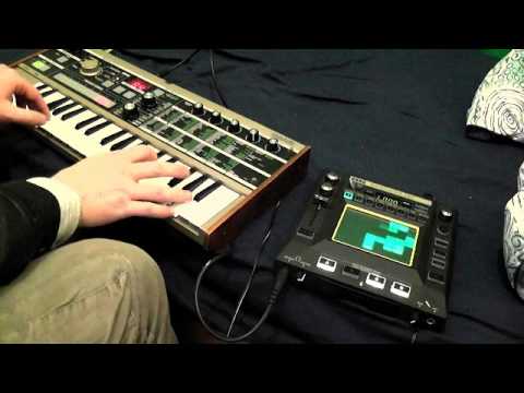 Microkorg and Korg Kaossilator Pro Loop Machine