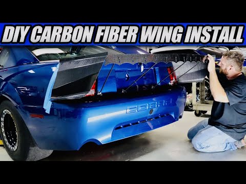 Carbon Wing Installation You Can Do Yourself | New Edge & Foxbody