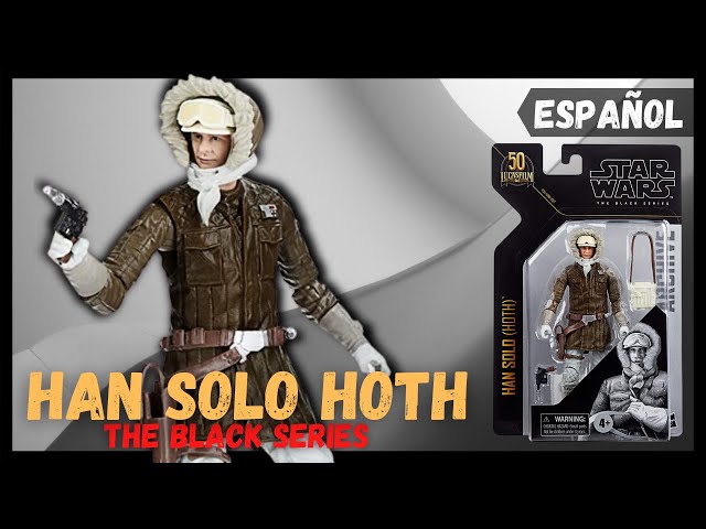 Vídeo relacionado con Star Wars Figura de acción de 15 cm de Han Solo (Hoth) Imperio contraataca The Black Series Archive
